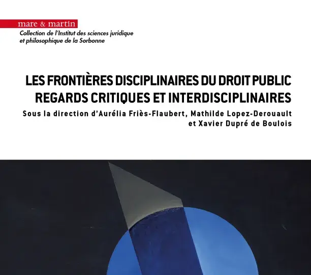 Les frontières disciplinaires du droit public